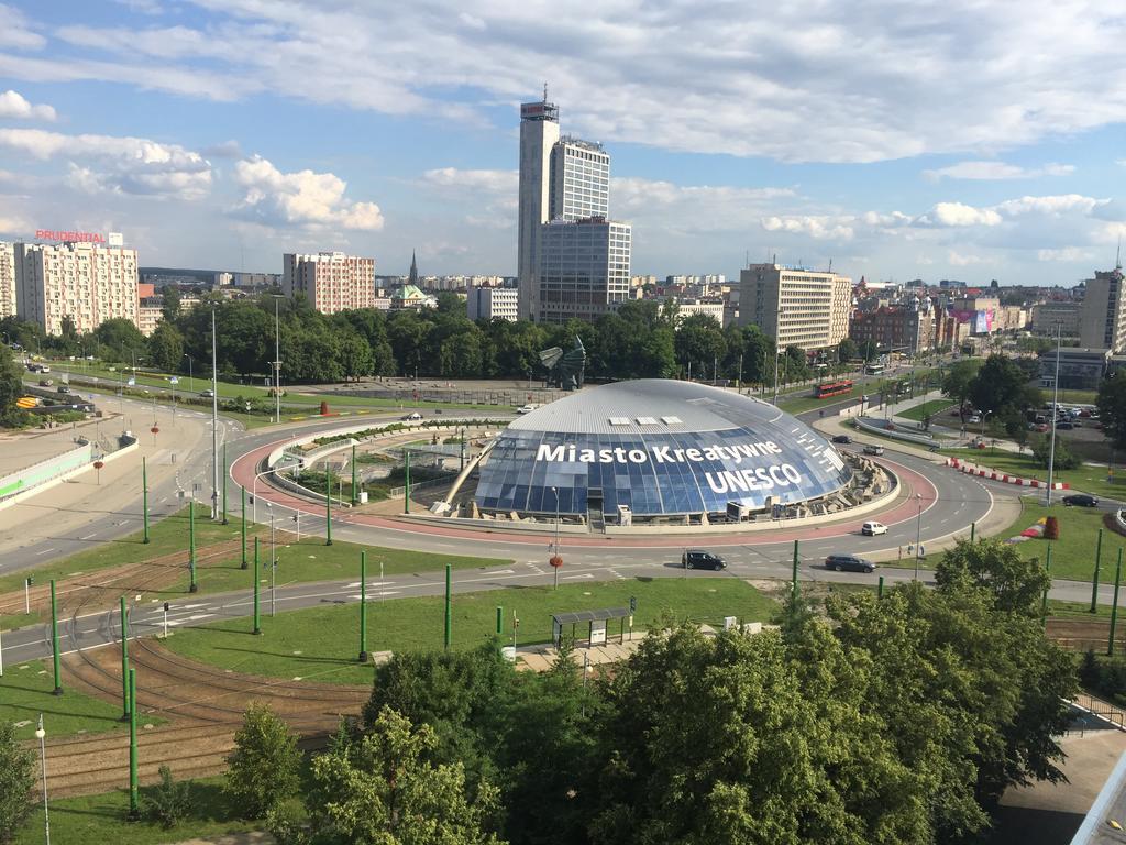 卡托维兹Apartament Panorama Spodek公寓 外观 照片